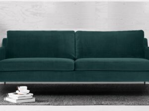 Charismatic Two Seater Sofa in Green colour
