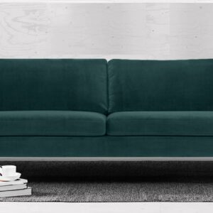 Charismatic Two Seater Sofa in Green colour