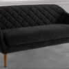 Pleasant Three Seater Sofa in Dark Brown colour