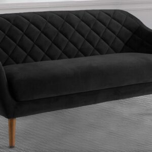 Pleasant Three Seater Sofa in Dark Brown colour