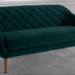 Pleasant Three Seater Sofa in Green colour