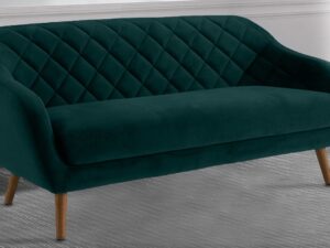 Pleasant Three Seater Sofa in Green colour