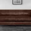 Conspicuous 3 Seater Sofa in Brown Colour by Dreamzz Furniture
