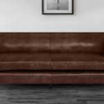 Conspicuous 3 Seater Sofa in Brown Colour by Dreamzz Furniture