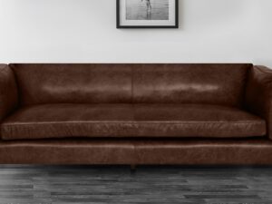 Conspicuous 3 Seater Sofa in Brown Colour by Dreamzz Furniture