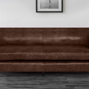 Conspicuous 3 Seater Sofa in Brown Colour by Dreamzz Furniture