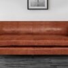 Conspicuous 3 Seater Sofa in Tan Brown Colour by Dreamzz Furniture