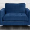 Extraordinary Lounge Chair in Blue Colour by Dreamzz Furniture
