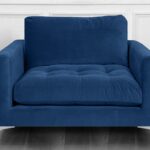 Extraordinary Lounge Chair in Blue Colour by Dreamzz Furniture