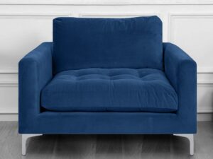 Extraordinary Lounge Chair in Blue Colour by Dreamzz Furniture
