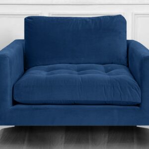 Extraordinary Lounge Chair in Blue Colour by Dreamzz Furniture