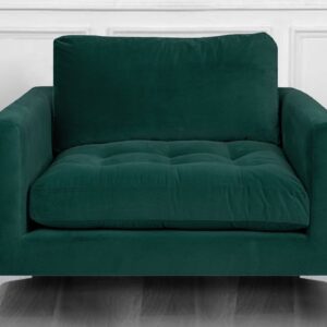 Extraordinary Lounge Chair in Green Colour by Dreamzz Furniture
