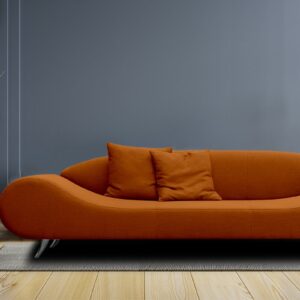 Astonishing 3 Seater Sofa in Orange Colour