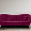 Ikon Three Seater Sofa In Purple Colour
