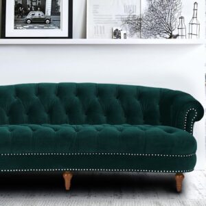 Chesterfield 3 Seater Sofa in Dark Green colour