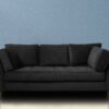 Tassel Three Seater Sofa in Grey Colour