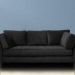 Tassel Three Seater Sofa in Grey Colour