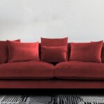 Grendale 3 Seater Sofa in  Orange colour