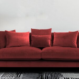 Grendale 3 Seater Sofa in  Orange colour