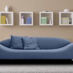 Astonishing 3 Seater Sofa in Blue Colour