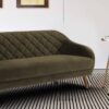 Pleasant Three Seater Sofa in Peanut colour