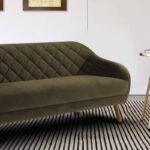 Pleasant Three Seater Sofa in Peanut colour