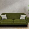 Simplistic 3 Seater Sofa In Green Colour