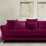 Grendale 3 Seater Sofa in  Mulberry colour