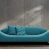 Astonishing 3 Seater Sofa in Cadet Blue Colour