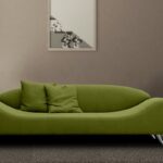 Astonishing 3 Seater Sofa in Dark Olive Green Colour