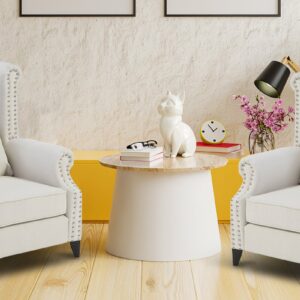 Wing Chair in Off White Colour by Dreamzz Furniture
