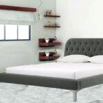 Beauforts Tufted Upholstered King Size Bed