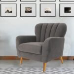 Madison Accent Chair in Grey Colour